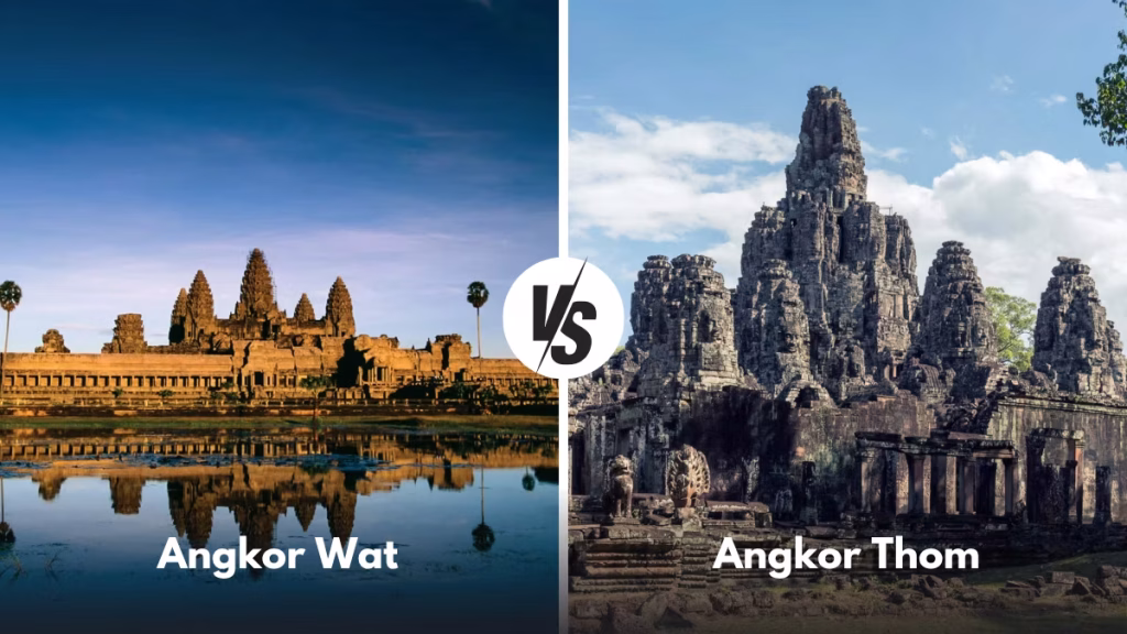 Angkor Wat vs Angkor Thom — Key Differences Explained